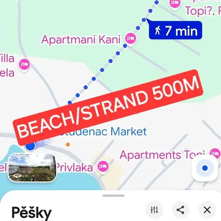 Hébergement de vacances Stefi Privlaka (Zadar)